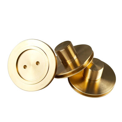 İyi fiyat Aşınmaya Dayanıklı C36000 Pirinç/Bronz CNC Tornalama Burç Parçaları çevrimiçi