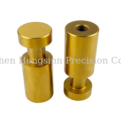 İyi fiyat Precision CNC Lathe Parts with +/-0.005mm Tolerance and Customized Color Anodizing Surface Treatment Çevrimiçi